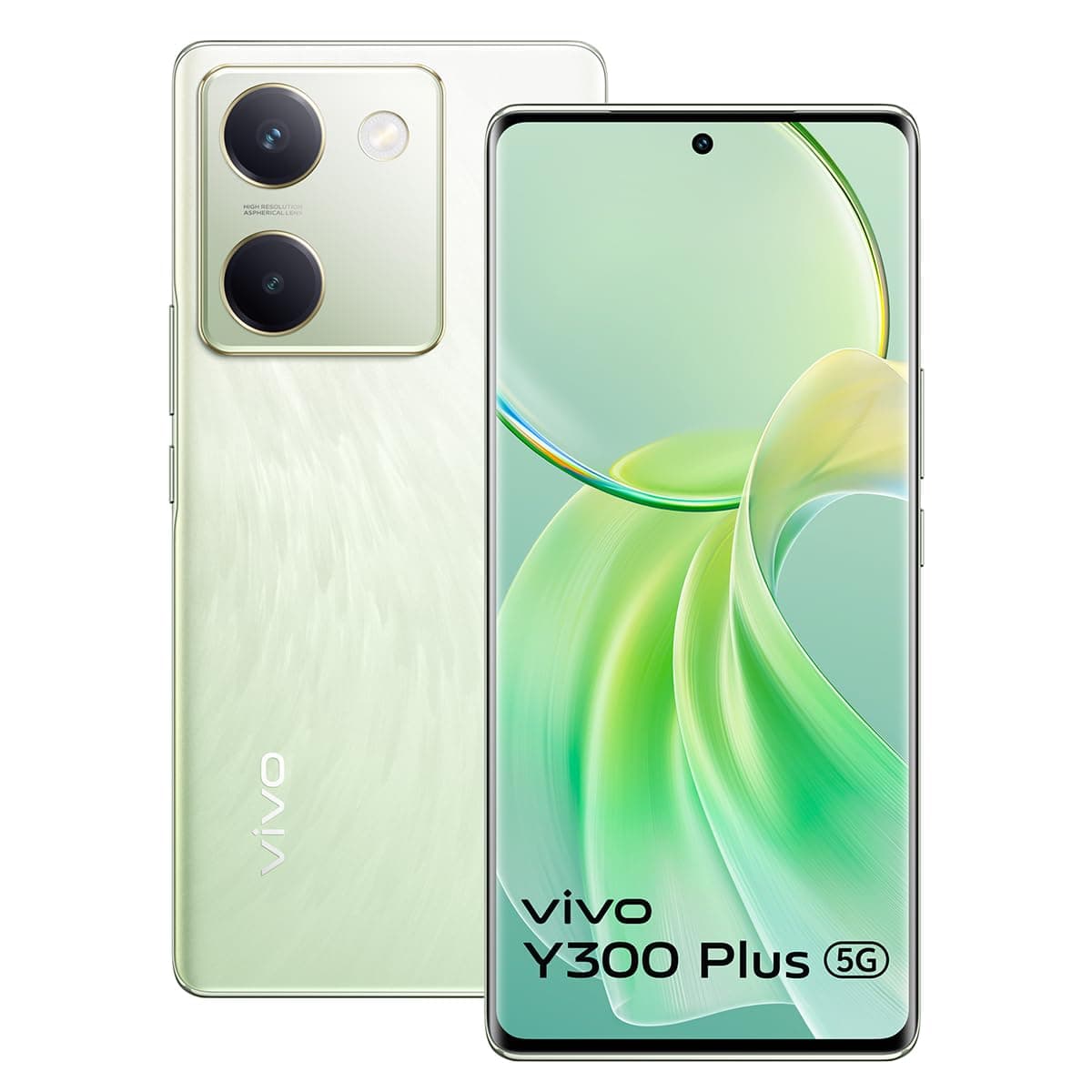 vivo Y300 Plus 5G (Silk Green, 8GB RAM, 128GB Storage) with No Cost EMI/Additional Exchange Offers