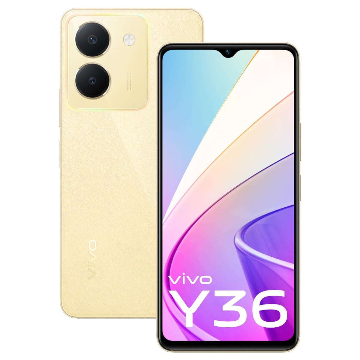 Vivo Y36 Vibrant Gold 8GB RAM 128GB Storage