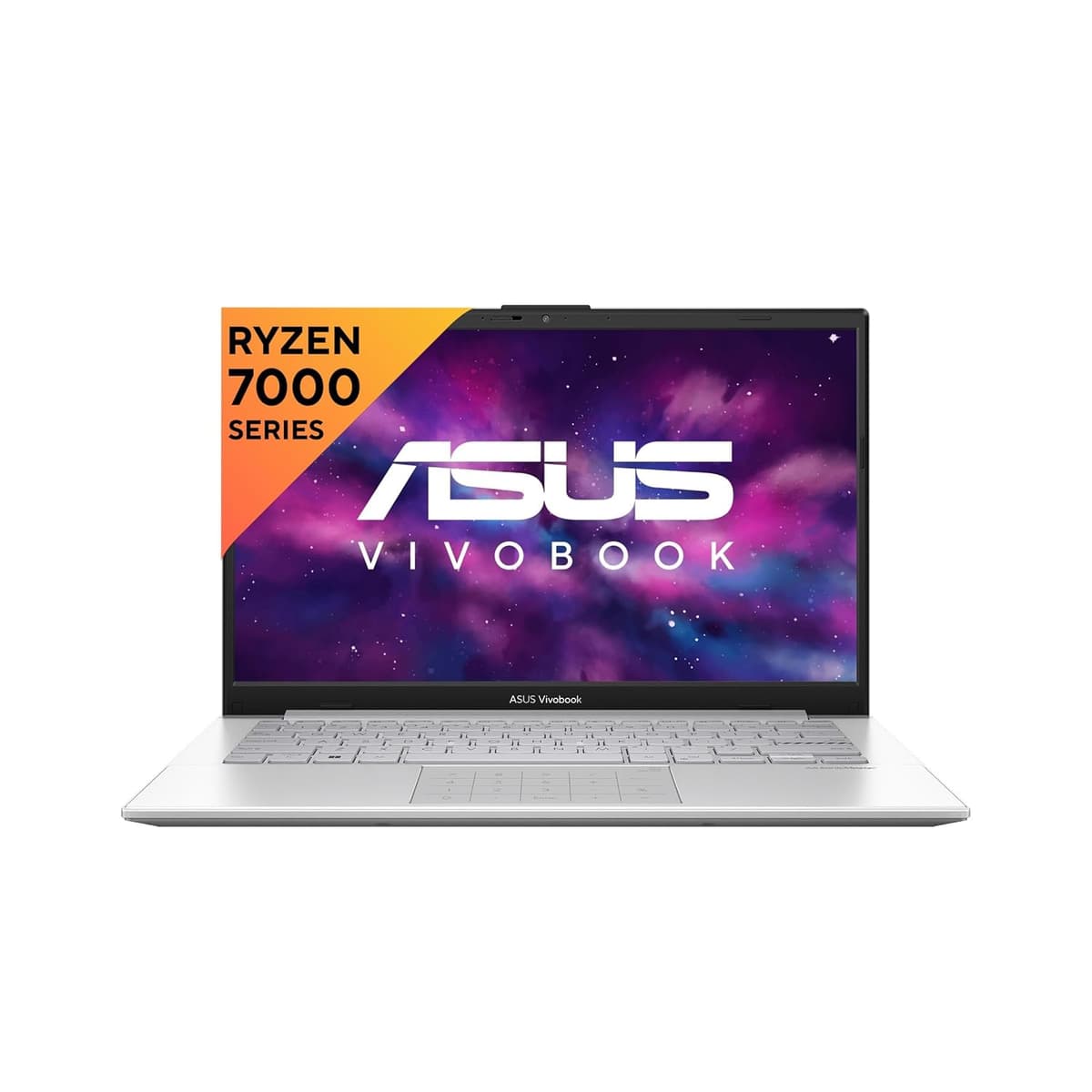 ASUS Vivobook Go 14, 7000 Series, AMD Ryzen 5 7520U, 16GB RAM, 512GB SSD, FHD, Anti-Glare, 14", 35.5 cm, Windows 11 Home, M365 Basic(1yr)* Office24, Cool Silver, 1.38 kg, E1404FA-EB2541WS, Laptop