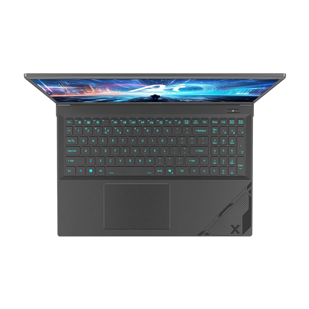 GIGABYTE G6X 9MG-42IN854SH, Windows 11 Home, Intel I7-13650HX, GeForce RTX 4050, 16.0" 16:10 WUXGA (1920X1200) 165Hz Display (45% NTSC, MUX Switch), DDR5 4800 8GB*2, 1-Zone RGB Backlit Keyboard - image 1