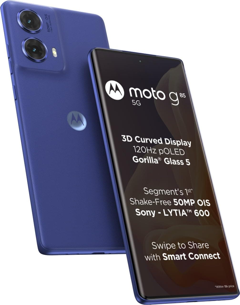 Motorola Moto G85 5G 128GB Cobalt Blue