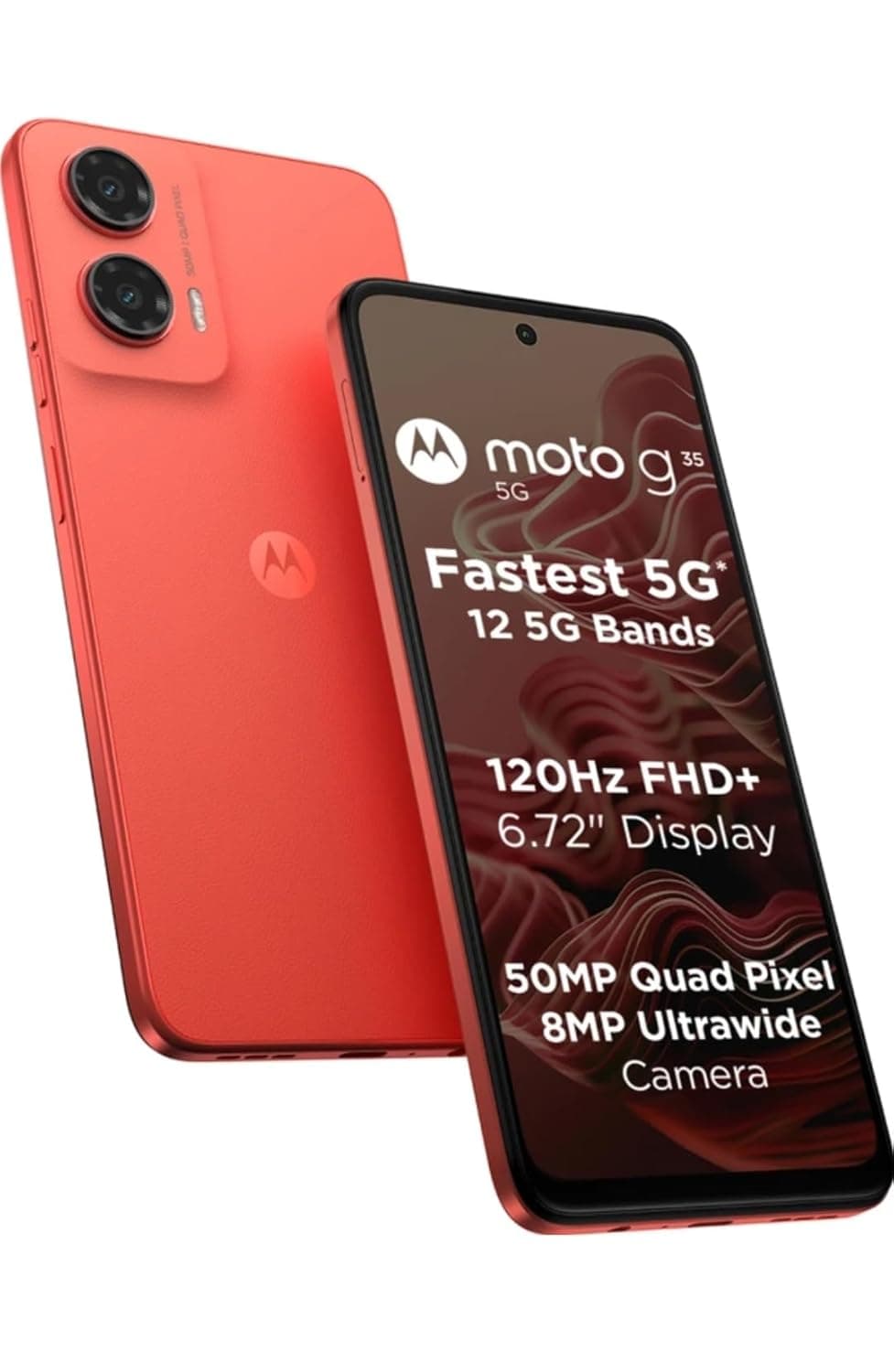 Motorola G35 Guava Red 4GB RAM 128GB