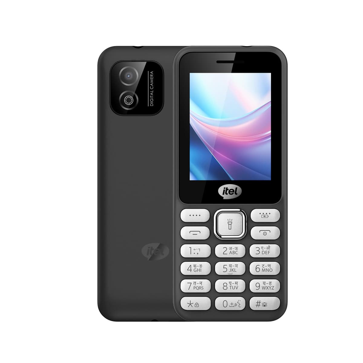 itel it5027 Slim 2.4 Inch Big Display Black