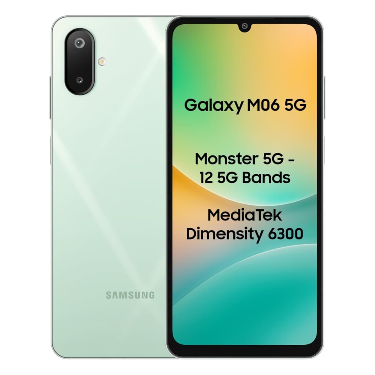 Samsung Galaxy M06 5G 128GB Sage Green 4GB RAM