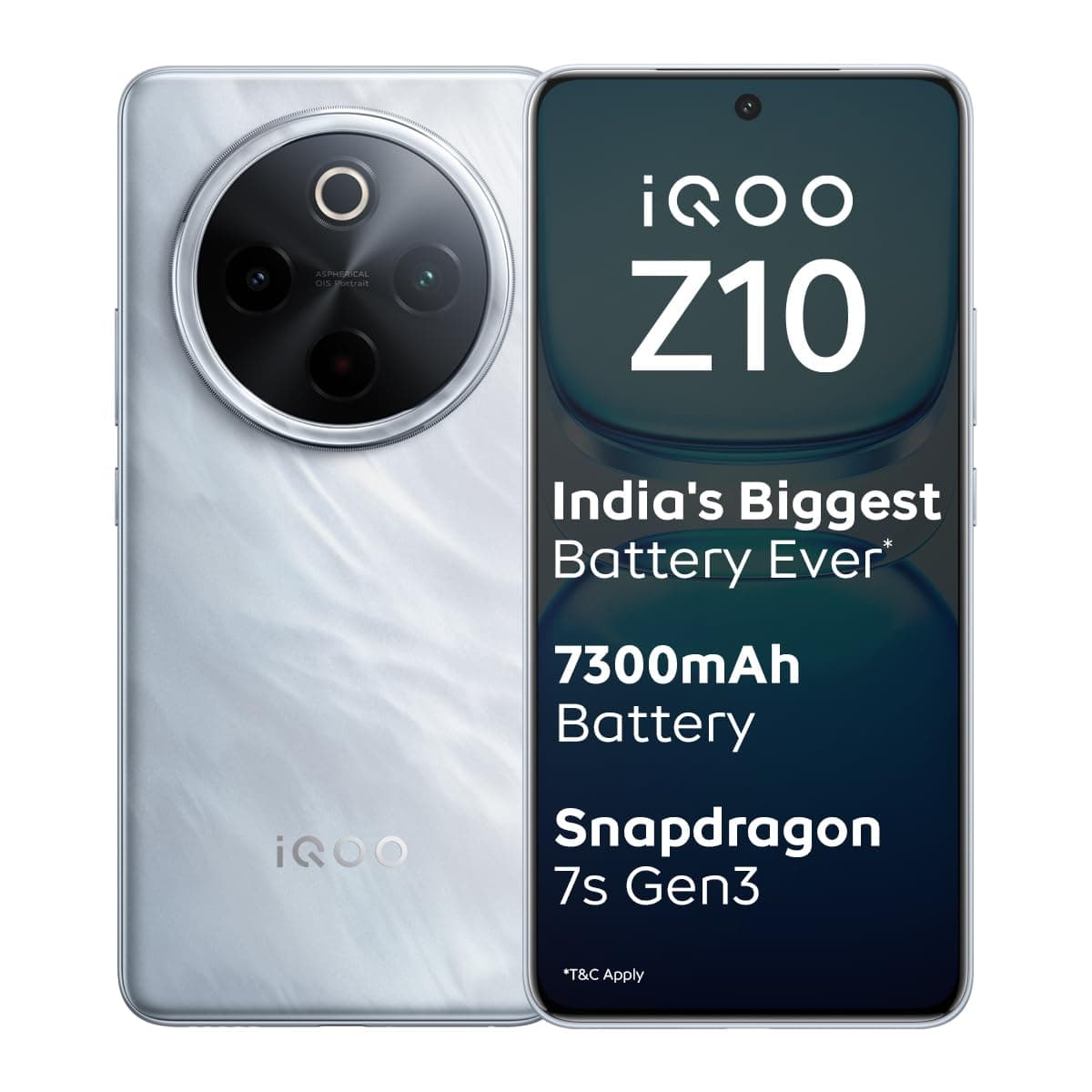 iQOO Z10 5G 128GB Glacier Silver