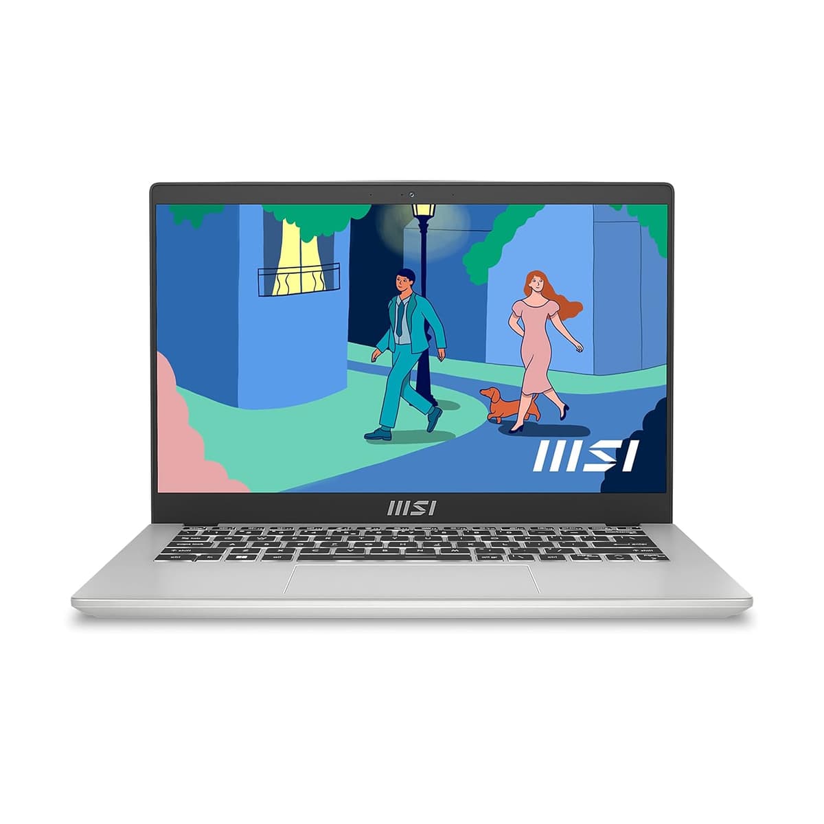 MSI Modern 14,Intel 13th Gen. Core i3 1315U,36CM FHD 60Hz Thin & Light Laptop(16GB/512GB NVMe SSD/Windows 11 Home/Microsoft Office Home & Student 2021/Intel UHD/Urban Silver/1.4Kg), C13M-1424IN