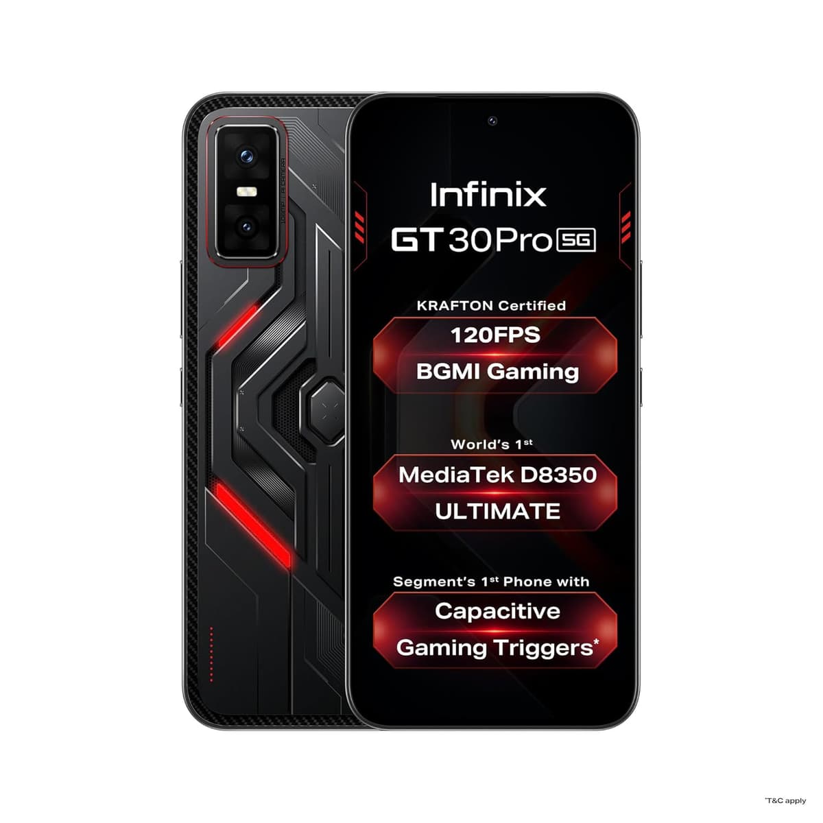 Infinix GT 30 Pro 5G Plus 8GB RAM 256GB Dark Flare