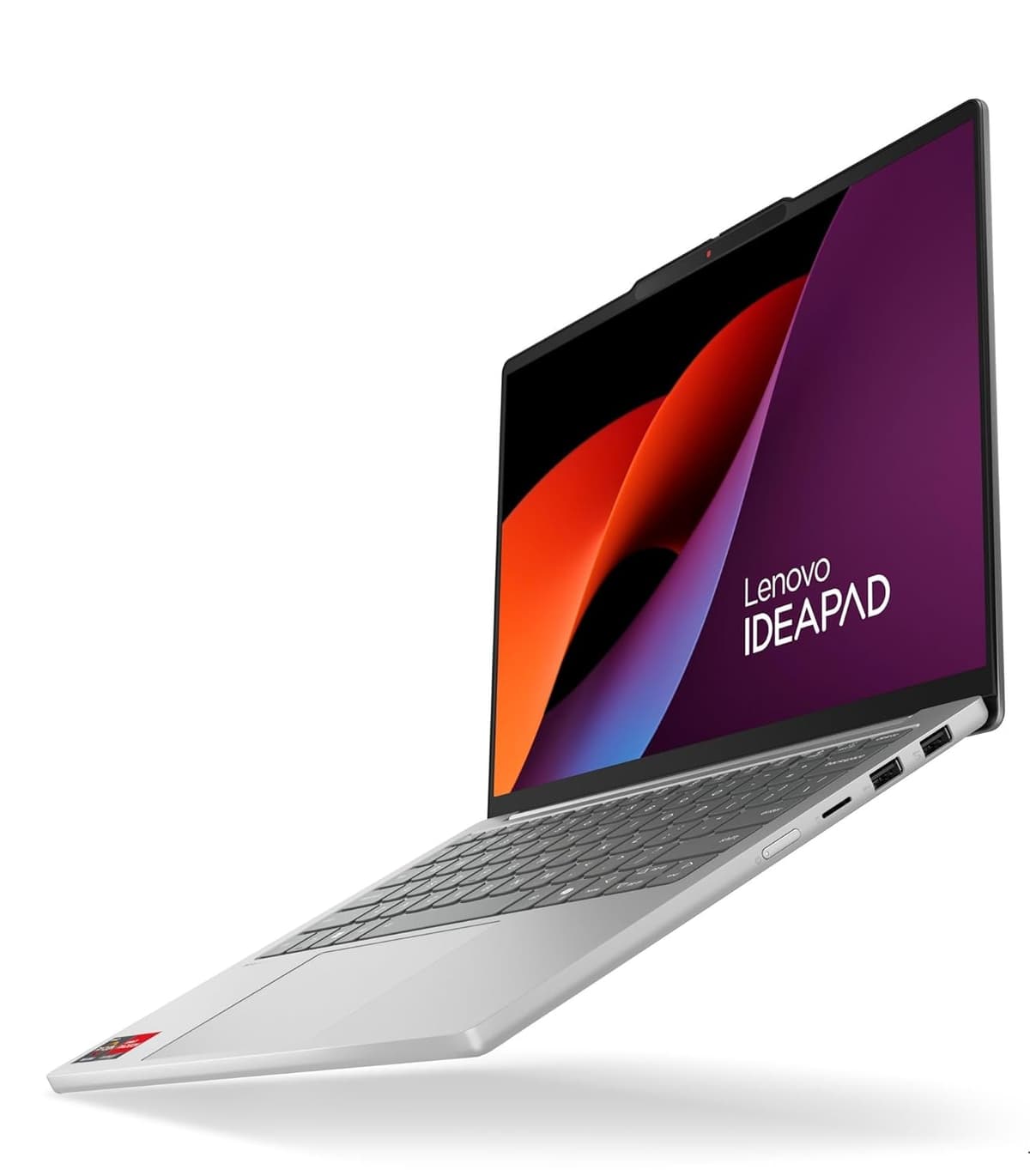 Lenovo IdeaPad Slim 5, AMD Ryzen 5 7535HS, 16GB RAM, 512GB SSD, WUXGA IPS, 13.3"/33.7cm, Windows 11, Microsoft 365 Basic + Office 2024, Grey, 1.6Kg, Backlit KB, 1Yr ADP Free, 83J2004HIN, Laptop