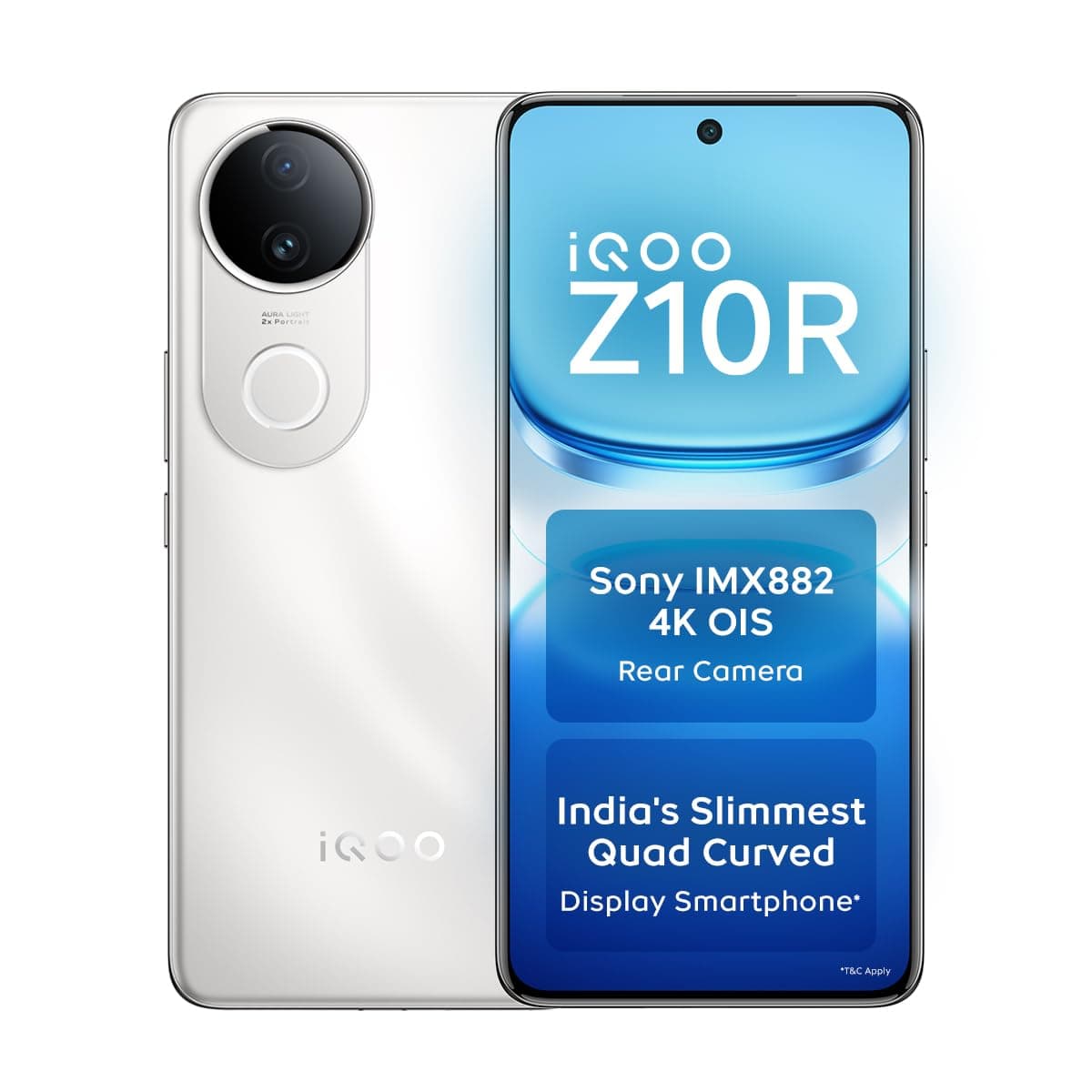 iQOO Z10R 5G 256GB Moonstone 8GB RAM
