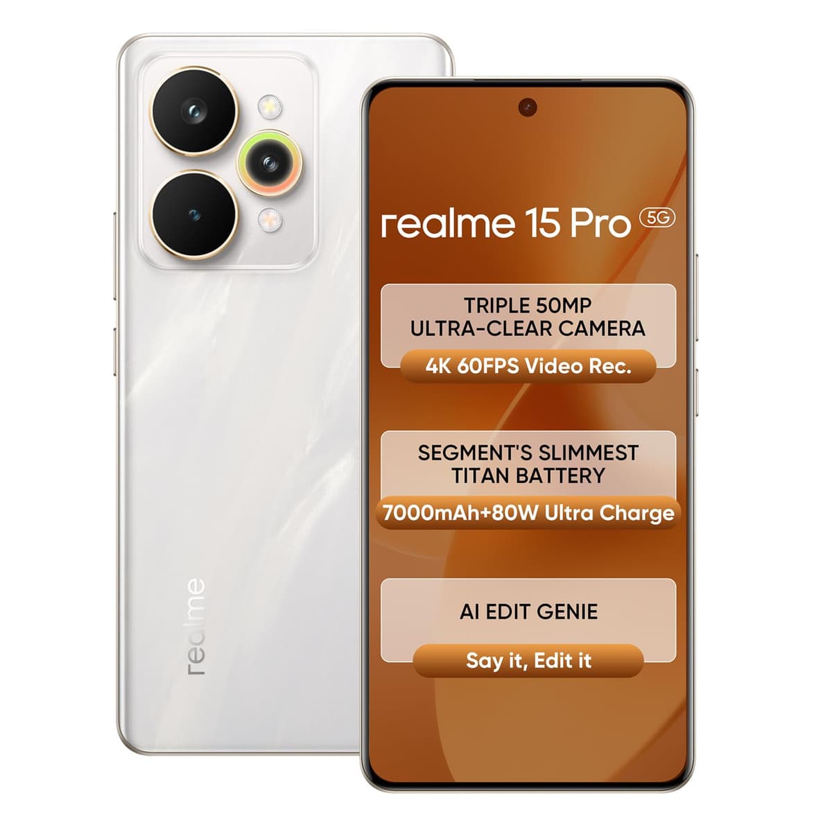 Realme 15 Pro 5G 256GB Silver