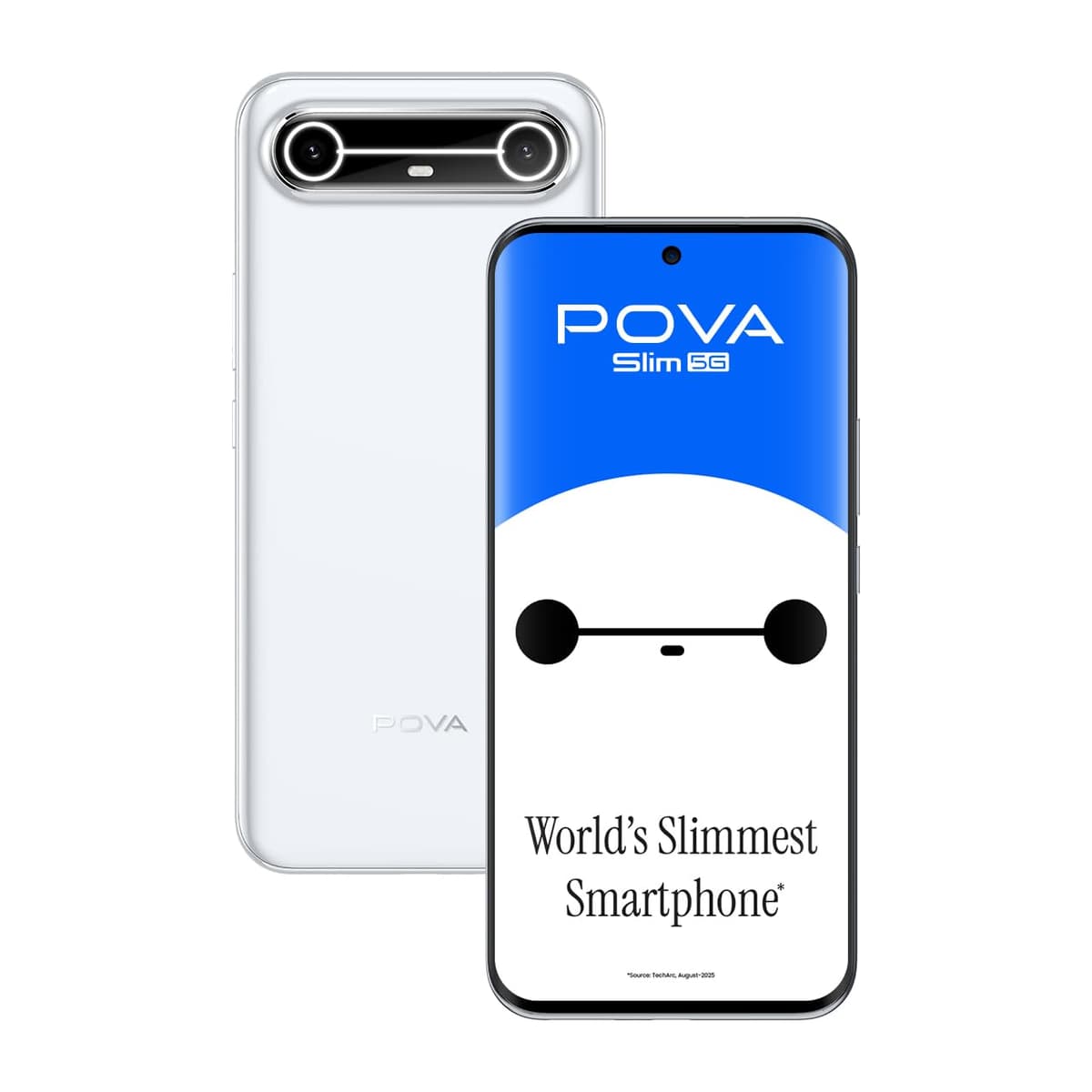 Tecno Pova Slim 5G 8GB 128GB Slim White