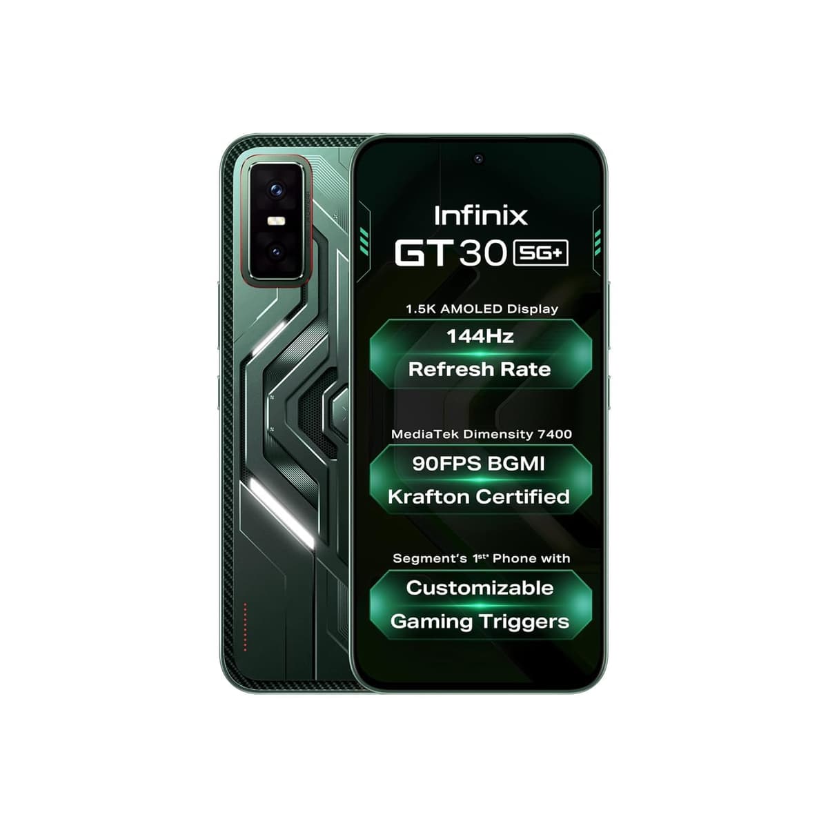 Infinix GT 30 5G+ 8GB 128GB Pulse Green