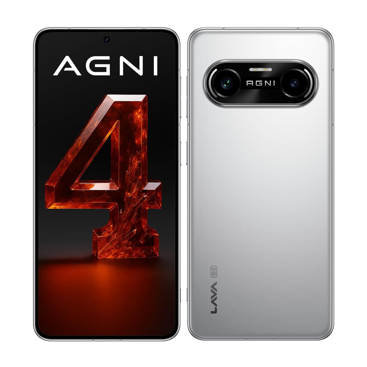 Lava Agni 4 5G 256GB Lunar Mist