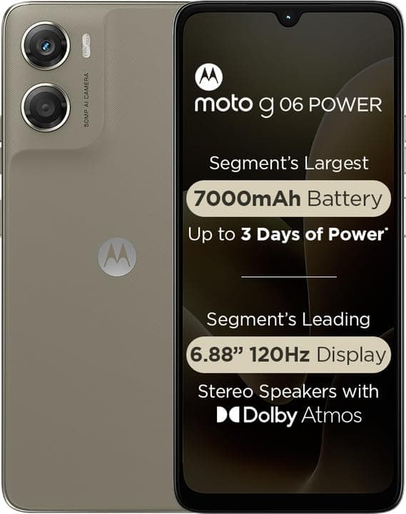 Motorola G06 Power 64GB Laurel Oak 4GB RAM