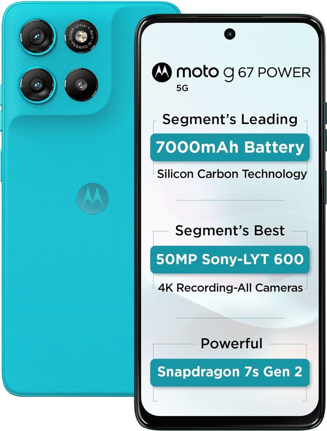 Motorola G67 Power 8GB 128GB Blue