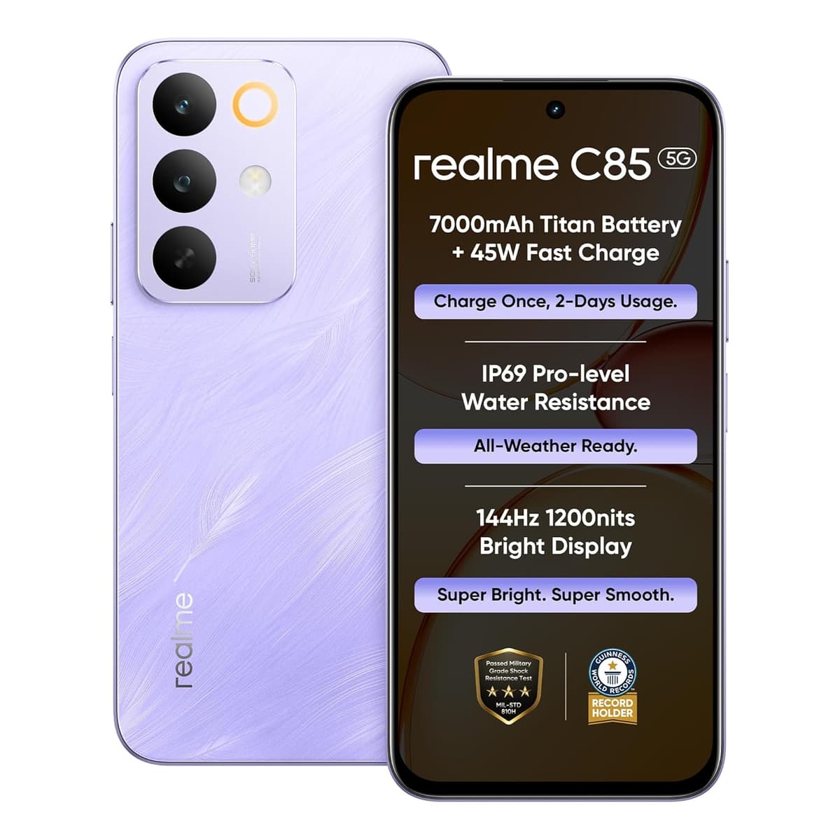 Realme C85 5G 128GB Purple