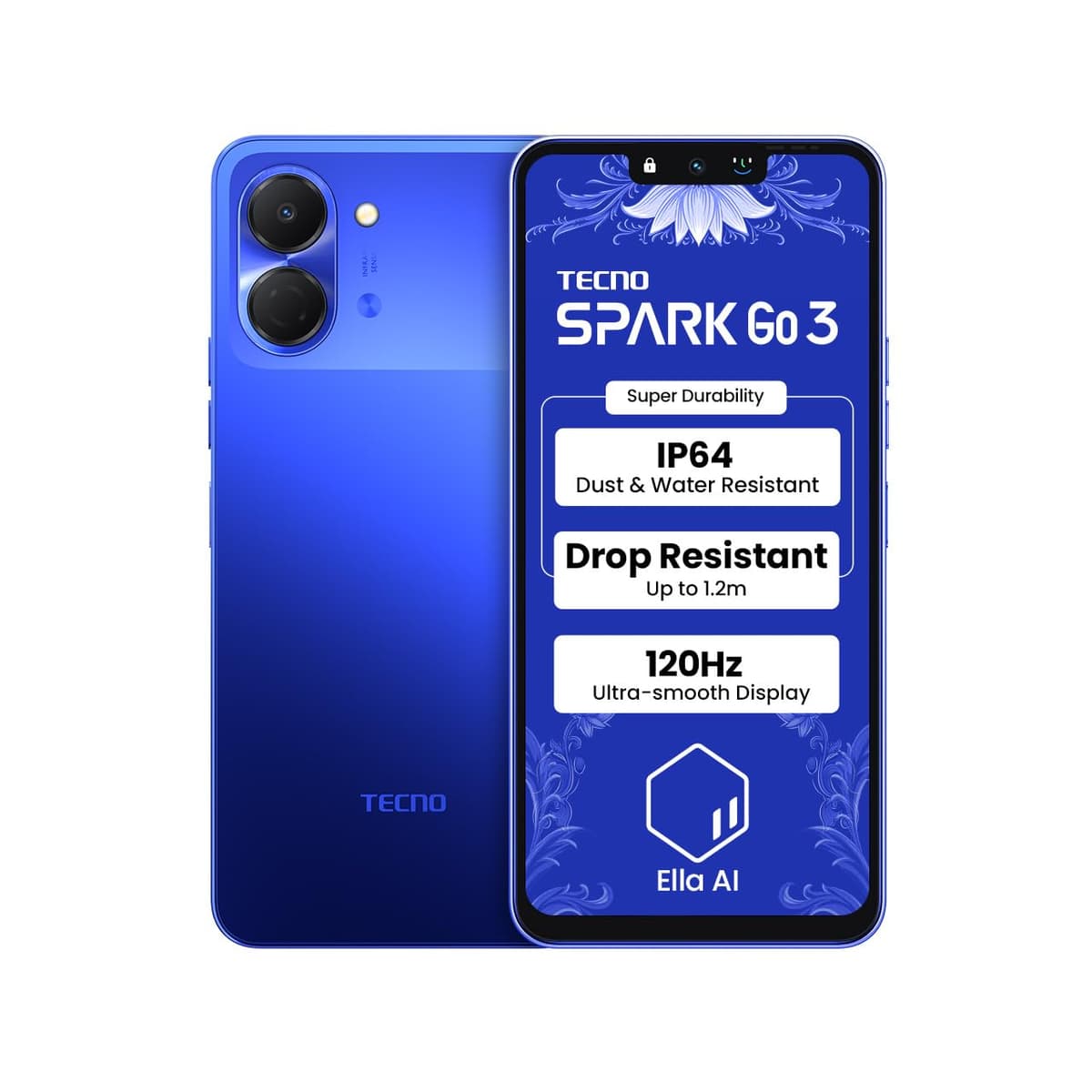 Tecno Spark Go 3 4GB 64GB Galaxy Blue
