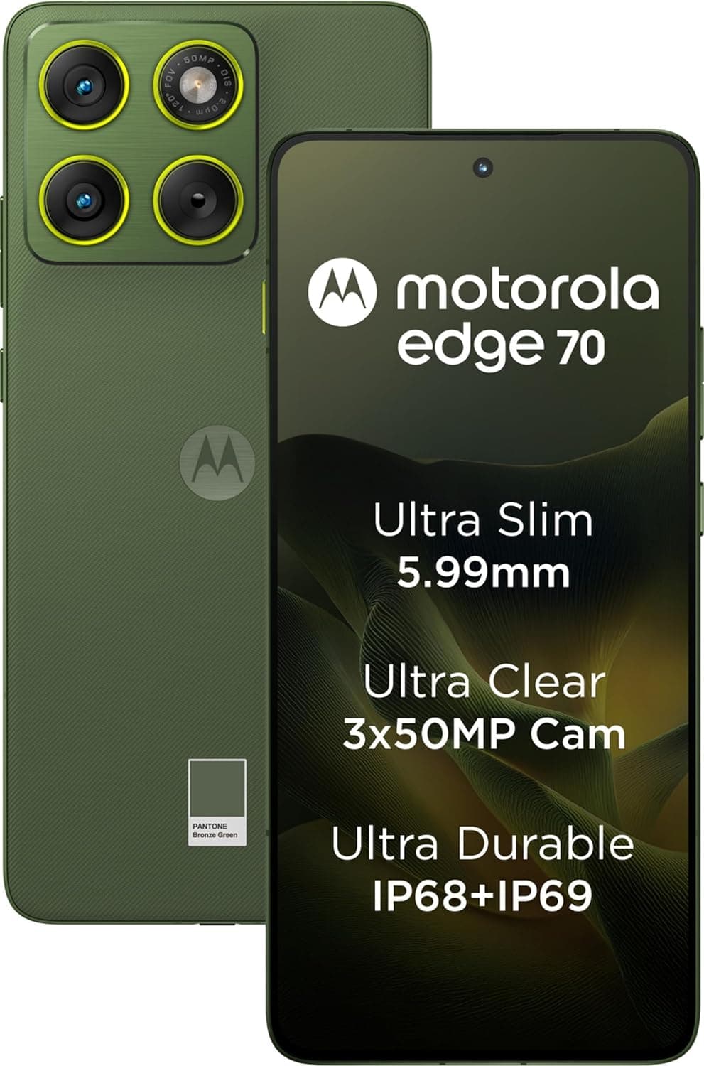 Motorola Edge 70 256GB Bronze Green 8GB RAM