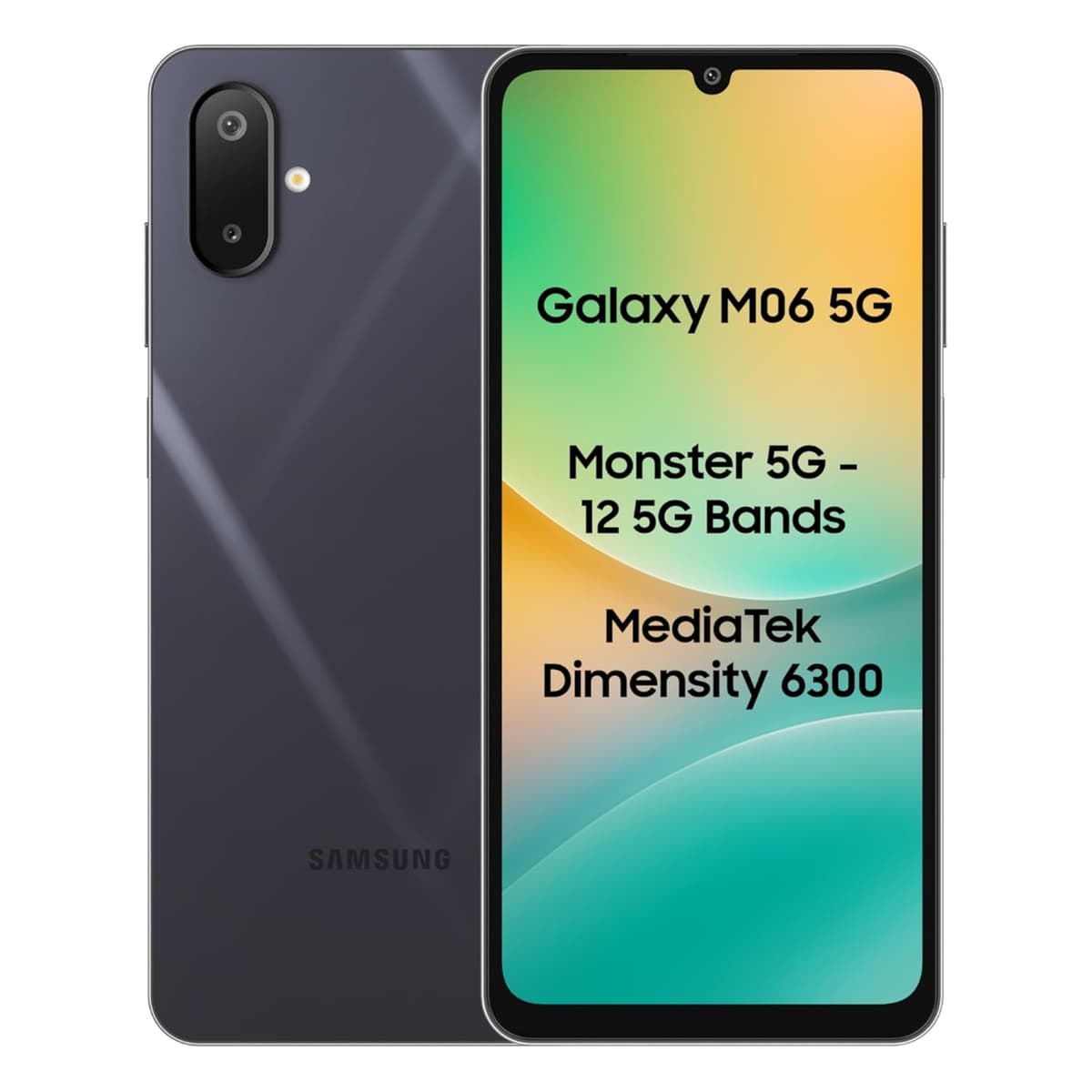Samsung Galaxy M06 5G 4GB RAM 128GB Blazing Black