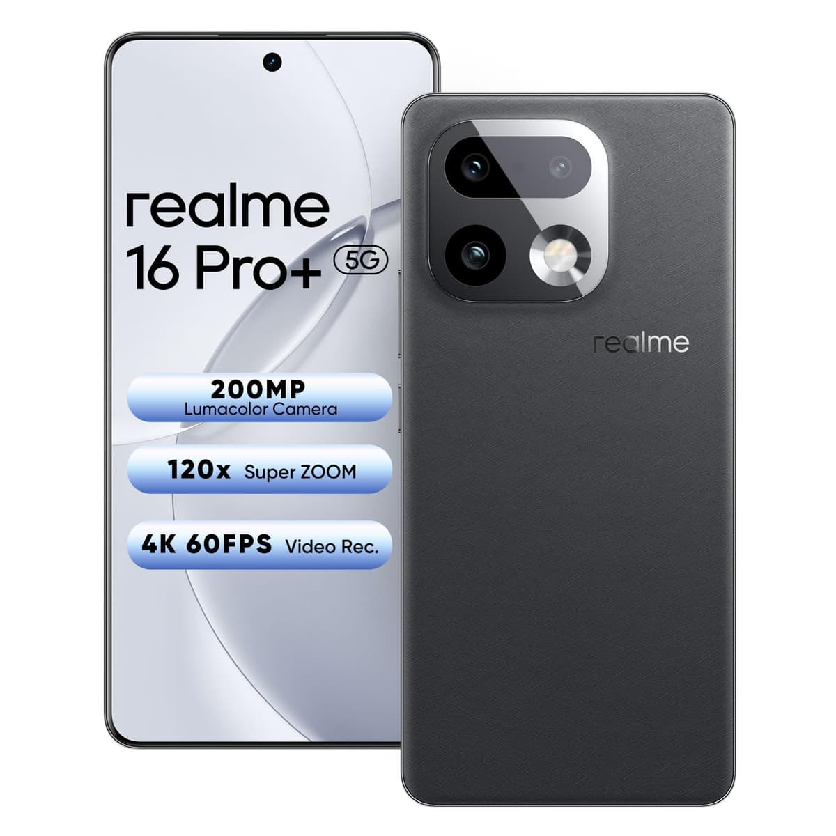 Realme 16 Pro+ 5G 256GB Grey Smartphone