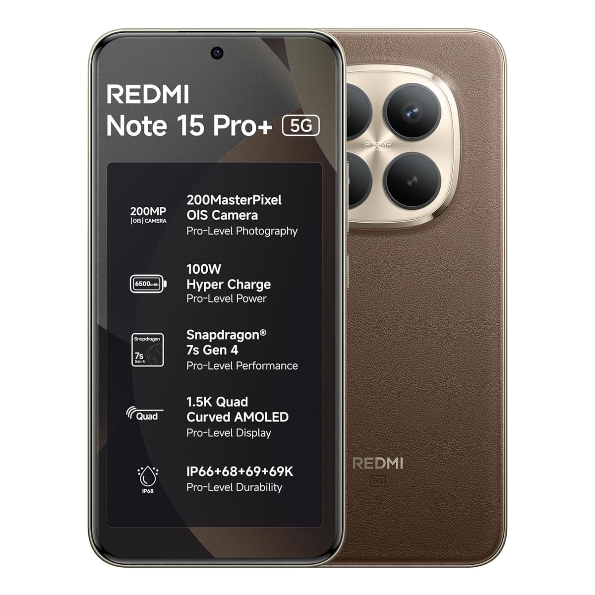 Redmi Note 15 Pro Plus 5G 12GB 256GB Coffee Mocha