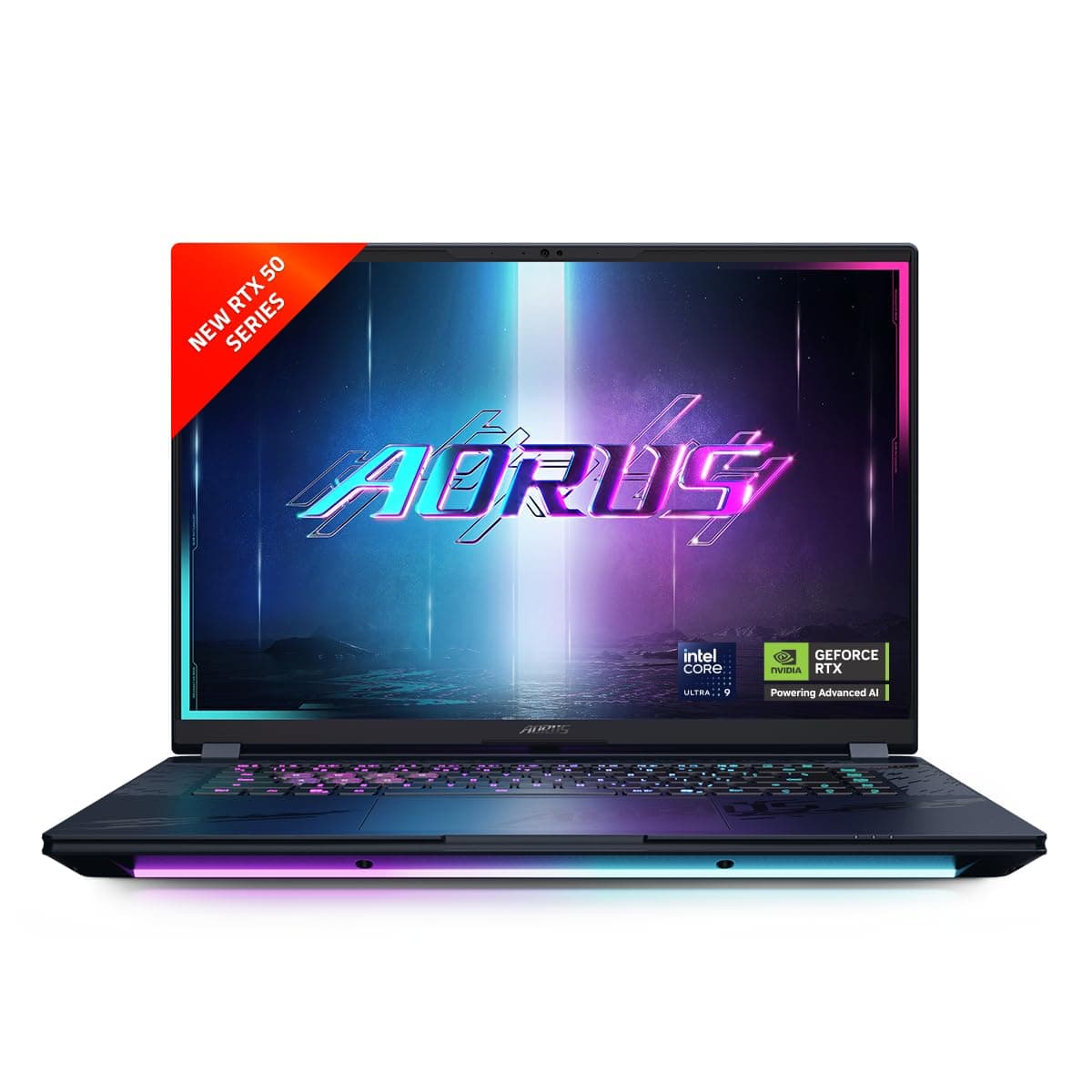 GIGABYTE AORUS Master 16 BZHC6INE64SH, Intel® Core™ Ultra 9 275HX, RTX™ 5090, 16" OLED QHD 240Hz, DDR5 5600 16GB*2, Gen4 1TB, Gaming Laptop (Black/ 2.5 kg), Win 11Home - image 1