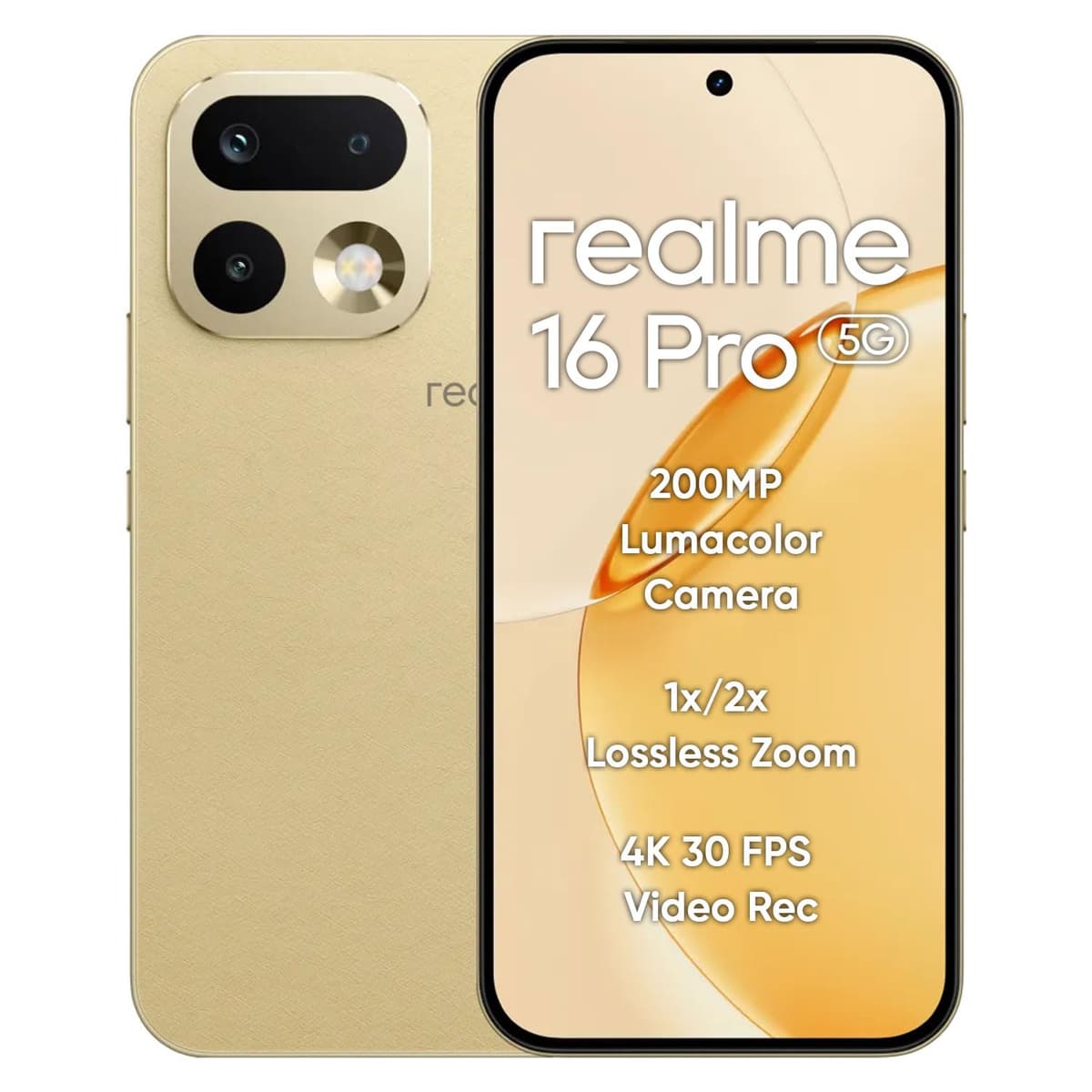 Realme 16 Pro 5G 128GB Master Gold