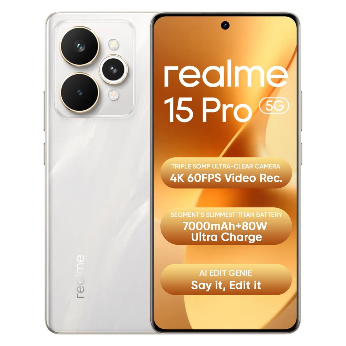 Realme 15 Pro 5G 256GB Silver