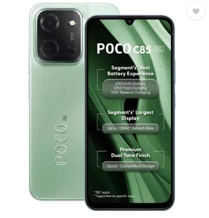 Poco C85 5G Spring Green 8GB RAM 128GB ROM