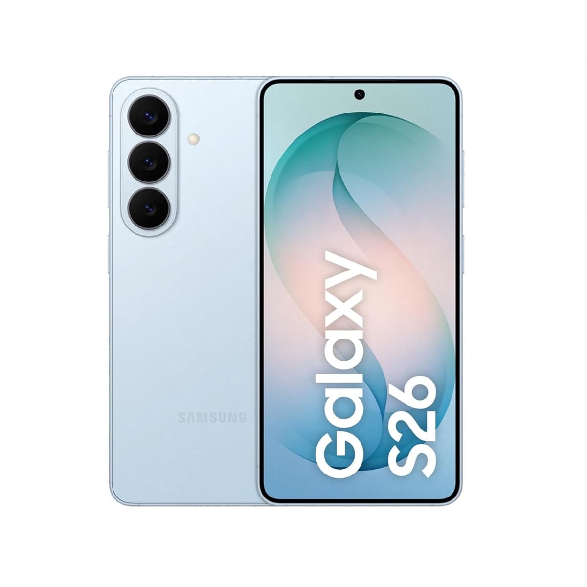 Samsung Galaxy S26 5G (Sky Blue, 12GB RAM, 256GB Storage), AI Phone, Photo Assist, Creative Studio, 50MP Camera with ProVisual Engine, Powerful Customized Processor and 4300mAh Battery