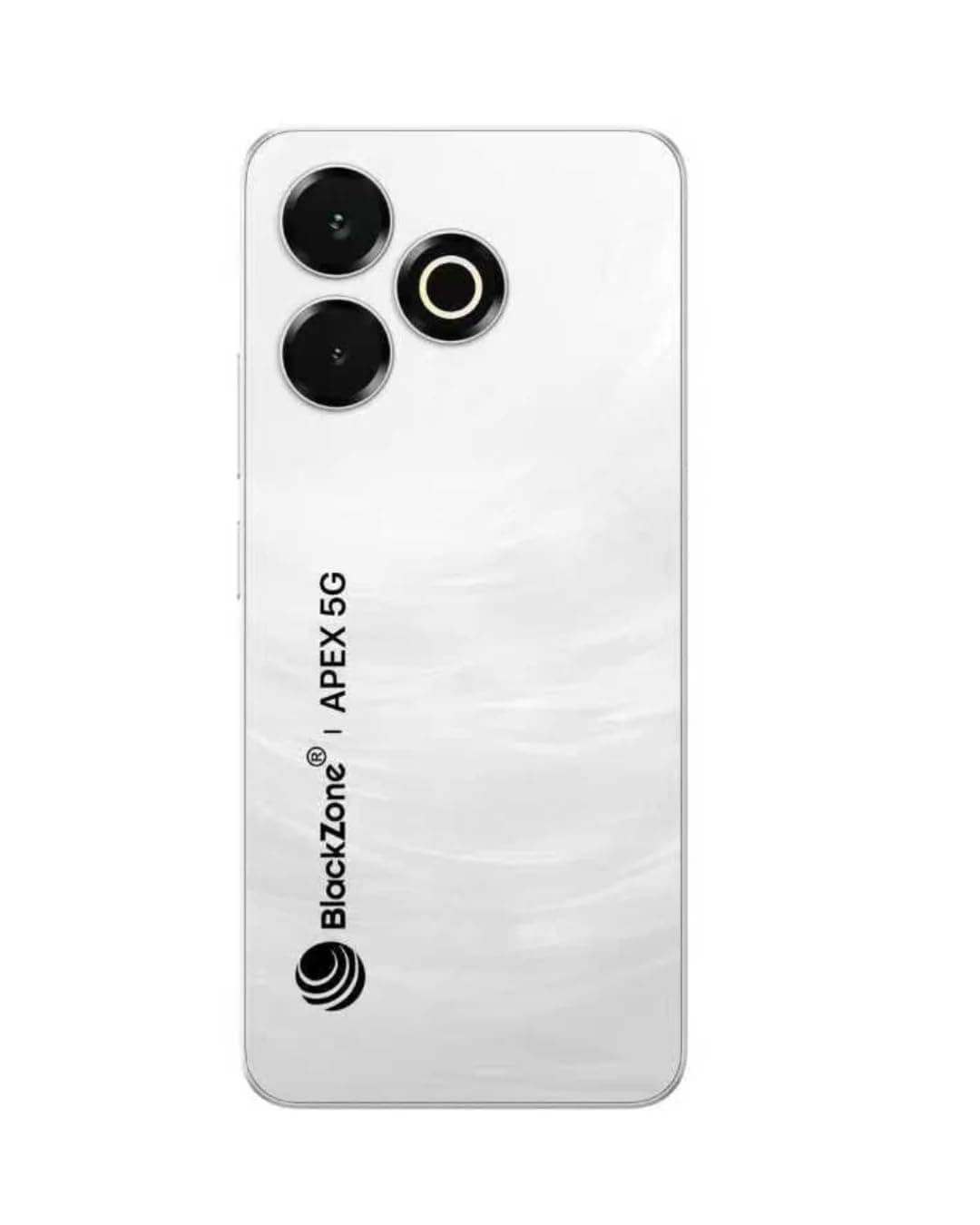 BLACKZONE APEX 5G – 4GB RAM + 64GB ROM | 6.9" HD+ 120Hz Display | Android 15 | 32MP Dual Rear + 16MP Front Camera | 5200mAh Battery | Side Fingerprint + Face Unlock | Dual SIM 5G Smartphone (White)