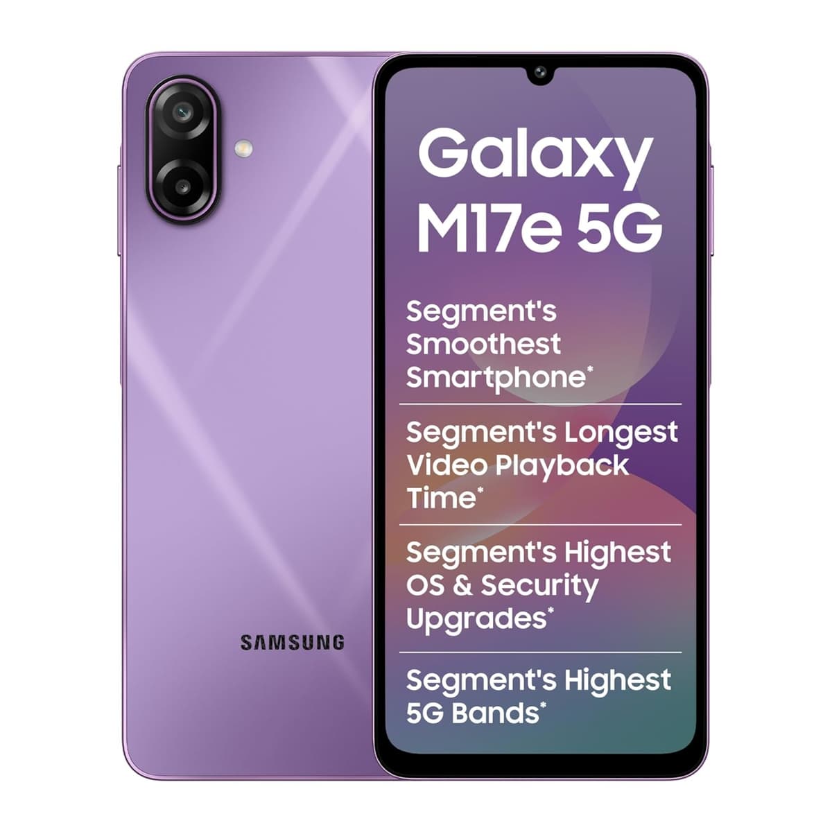 Samsung Galaxy M17e 5G 128GB Vibe Violet 4GB RAM