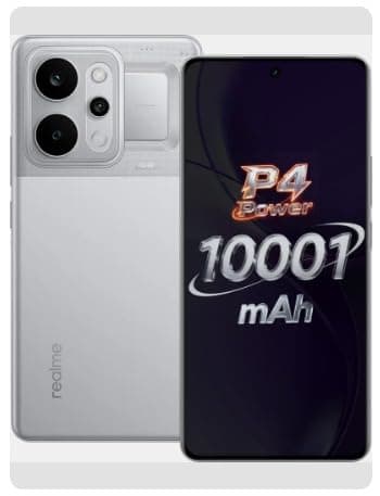 Realme P4 Power 5G 256GB TransSilver 12GB RAM