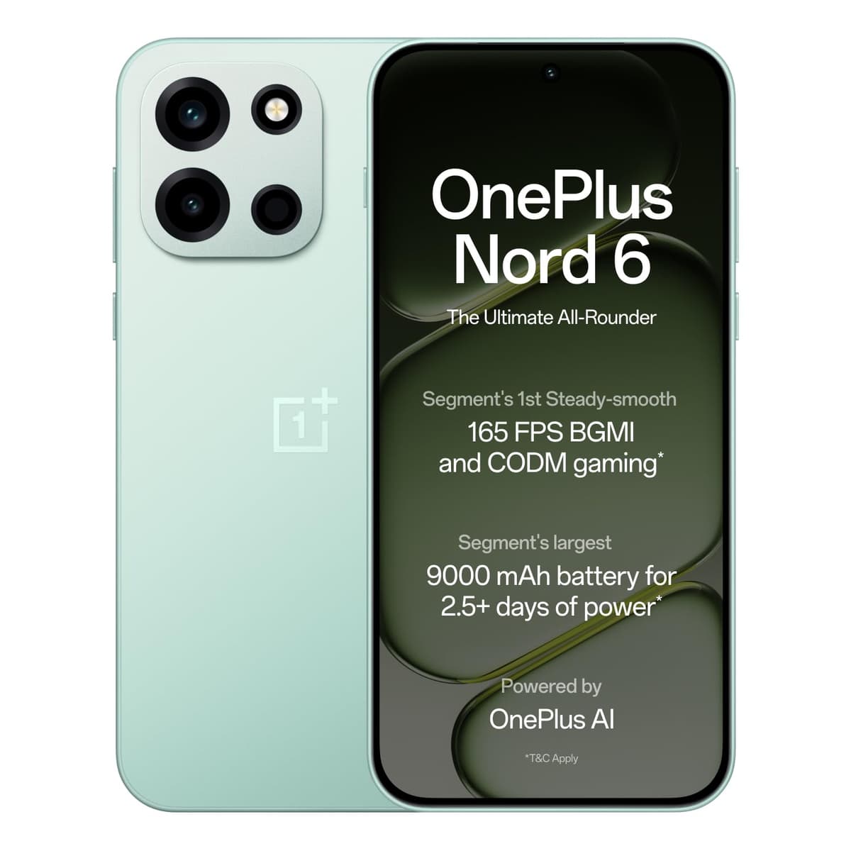 OnePlus Nord 6 12GB RAM 256GB Fresh Mint 5G Smartphone