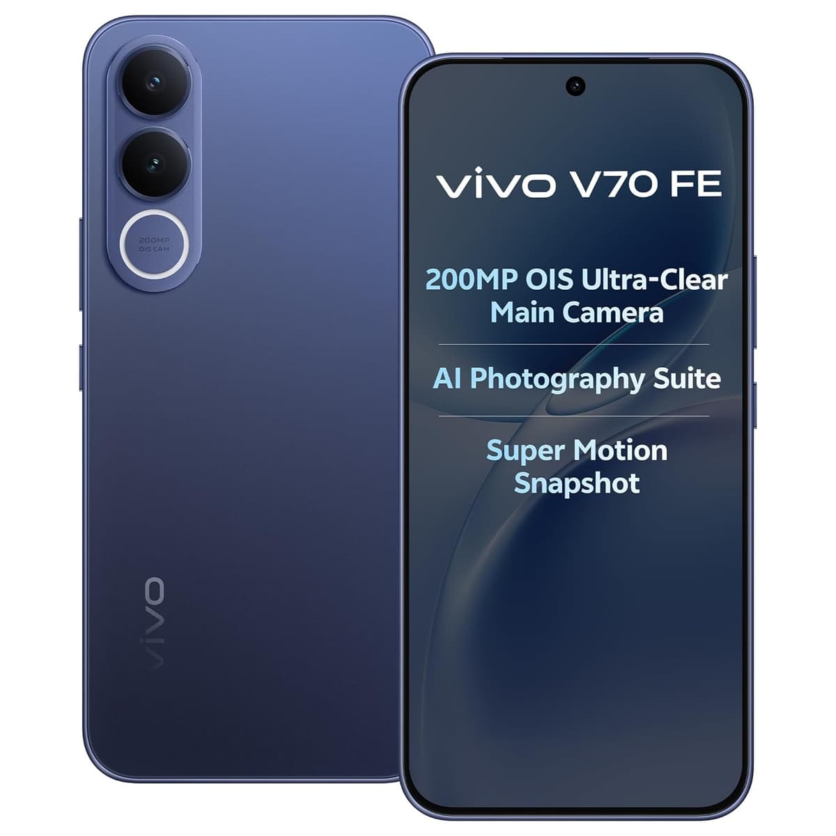 Vivo V70 FE 5G 12GB RAM 256GB Monssoon Blue
