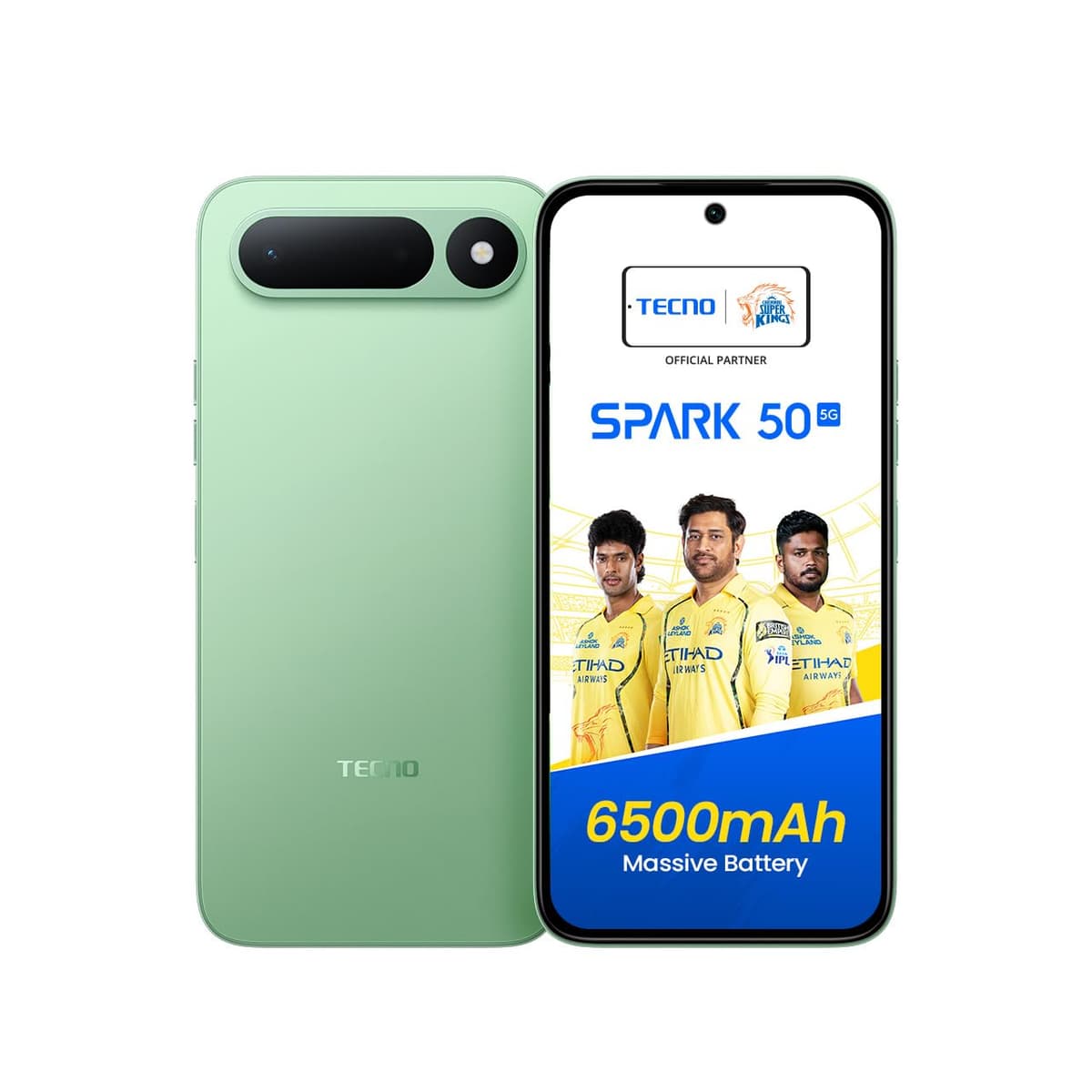 Tecno Spark 50 5G Mint Green 6GB 128GB Smartphone
