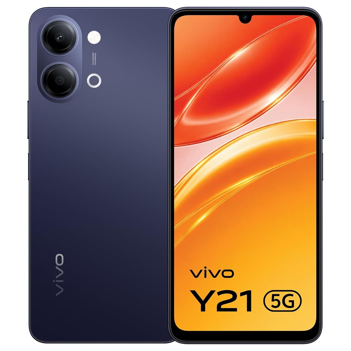 Vivo Y21 5G 128GB Midnight Blue 4GB RAM