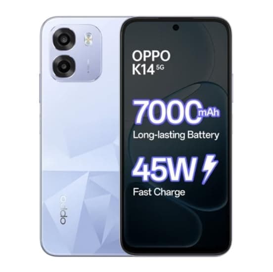 Oppo K14 5G Smartphone 128GB ICY Blue 6GB RAM