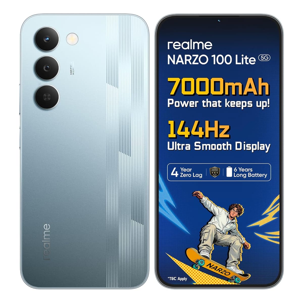 Realme Narzo 100 Lite 5G 4GB 64GB Frost Silver
