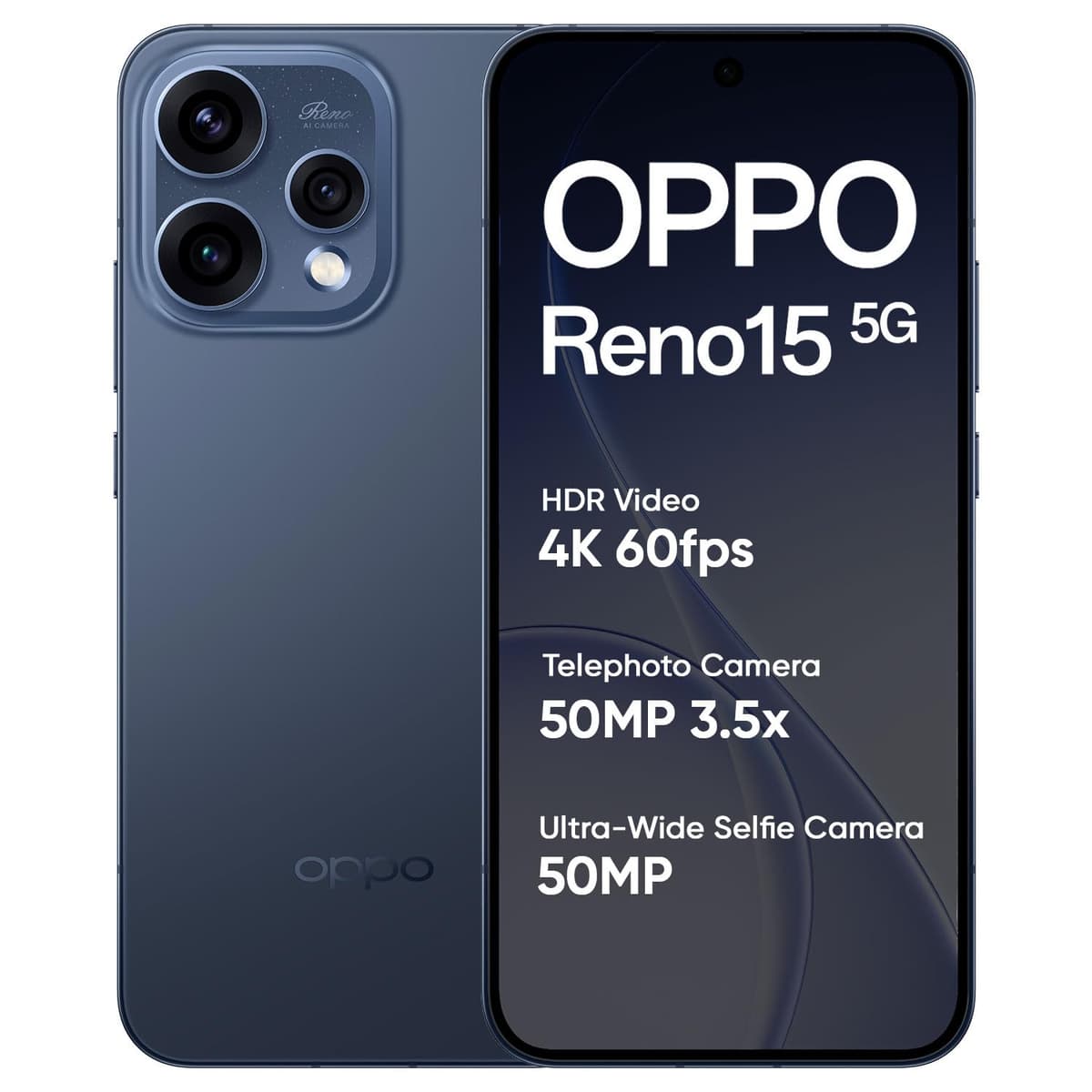 OPPO Reno15 5G 256GB Twilight Blue