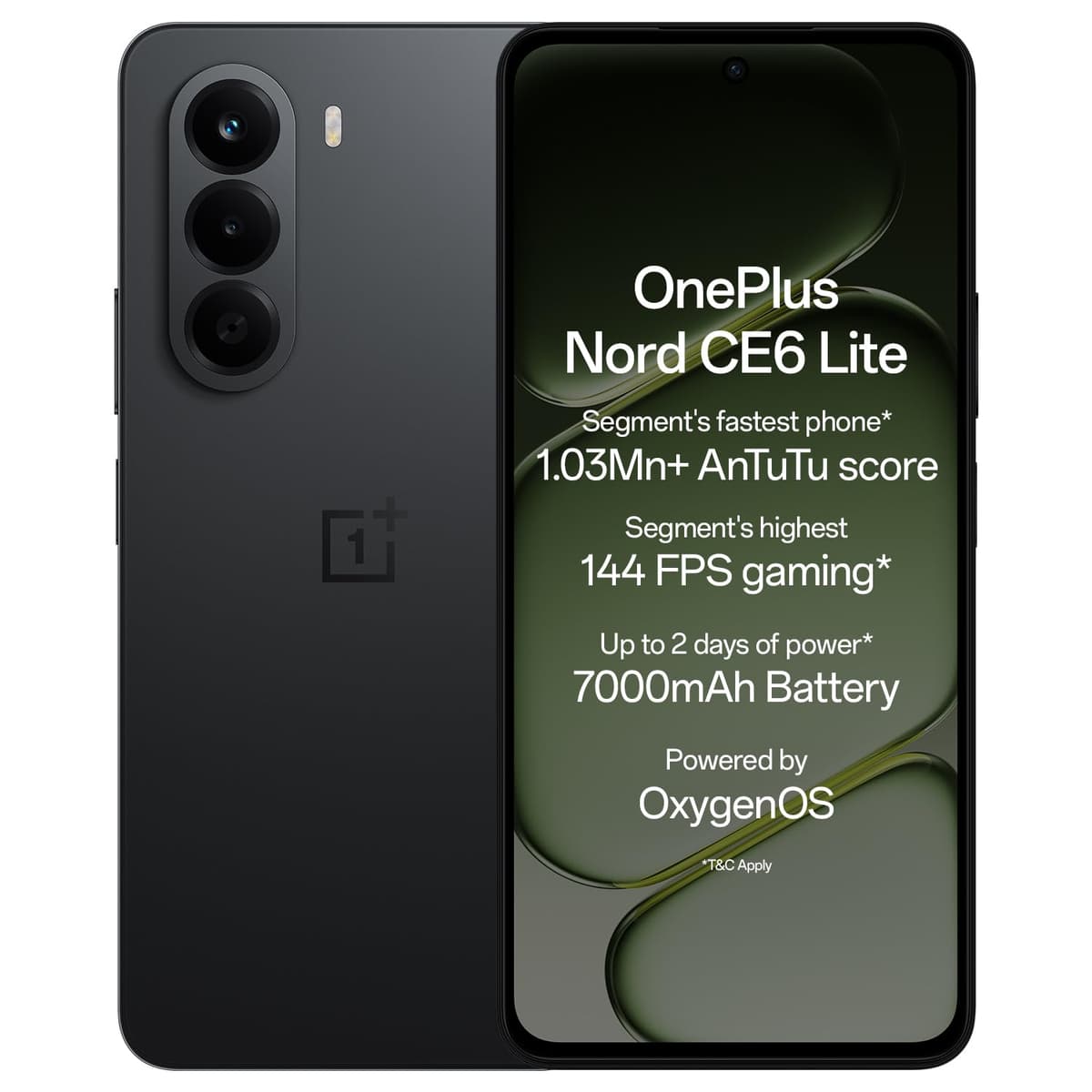 OnePlus Nord CE 6 Lite 8GB 256GB Hyper Black