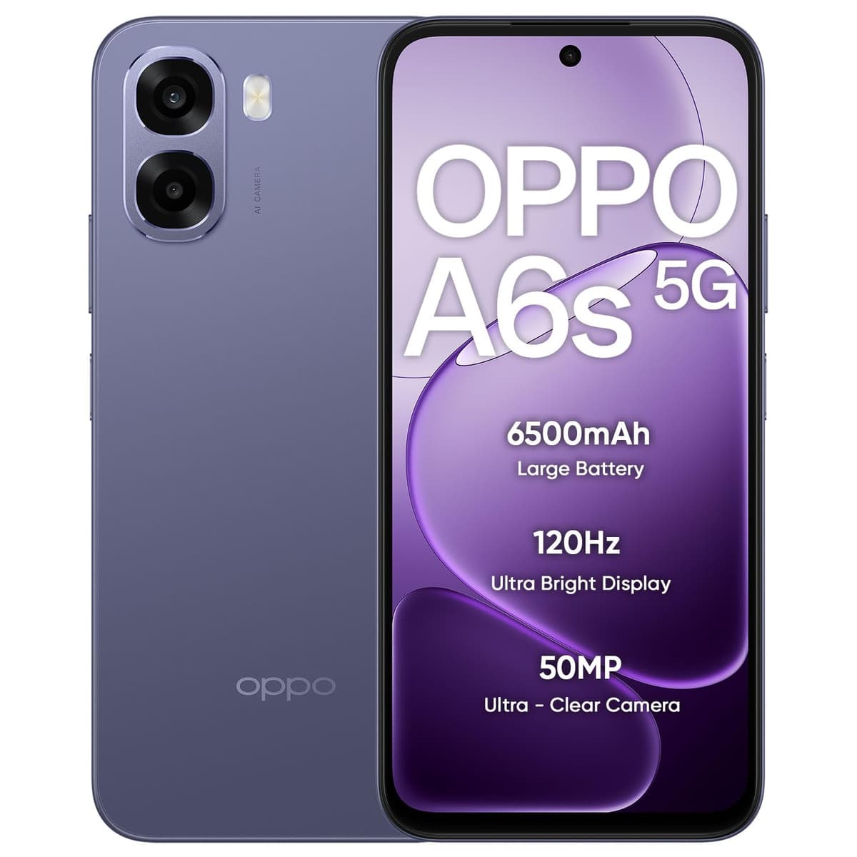 OPPO A6s 5G 128GB Purple Smartphone