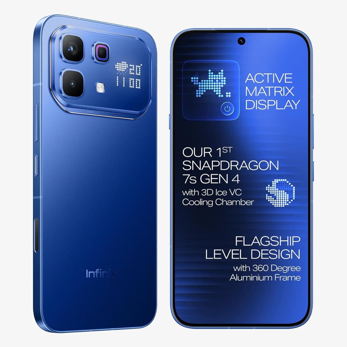 Infinix Note 60 Pro (Deep Ocean Blue, 8GB RAM, 128GB Storage) | 50MP Camera | 6.78" FHD+ AMOLED Display | Snapdragon 7s Gen 4 | 6500mAh Battery | 5G Smartphone