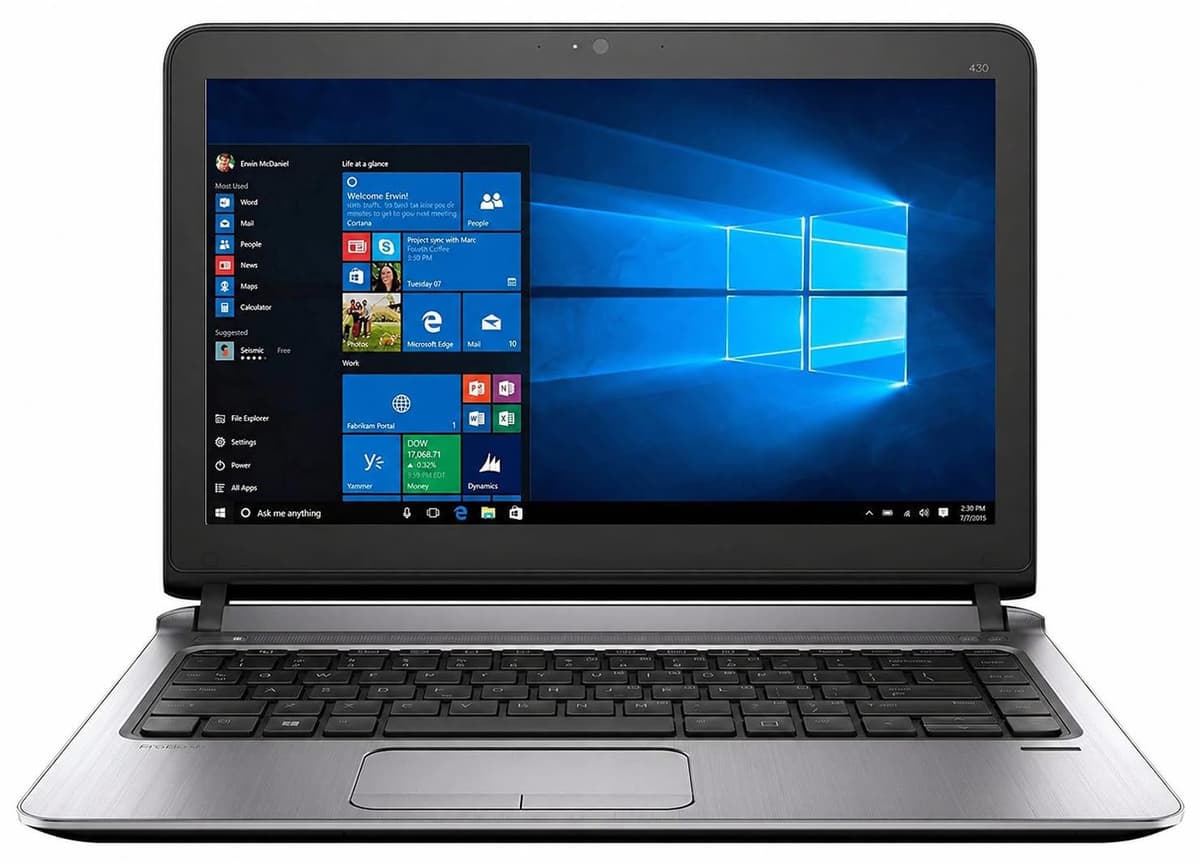 𝗛𝗣𝗣𝗿𝗼𝗯𝗼𝗼𝗸Model 430 G3 Business Laptop | 𝗜𝗡𝗧𝗘𝗟i5 6th Gen | 8GB RAM | 256GB SSD | WiFi | Webcam | Win10 Pro (Refab)