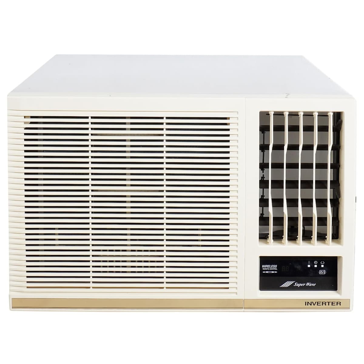 General Chaa Series 1.8 Ton 4 Star Inverter Window AC With Super Wave Technology,Anti Bacterial Filter (Copper Axgb22Chaa-B, White)