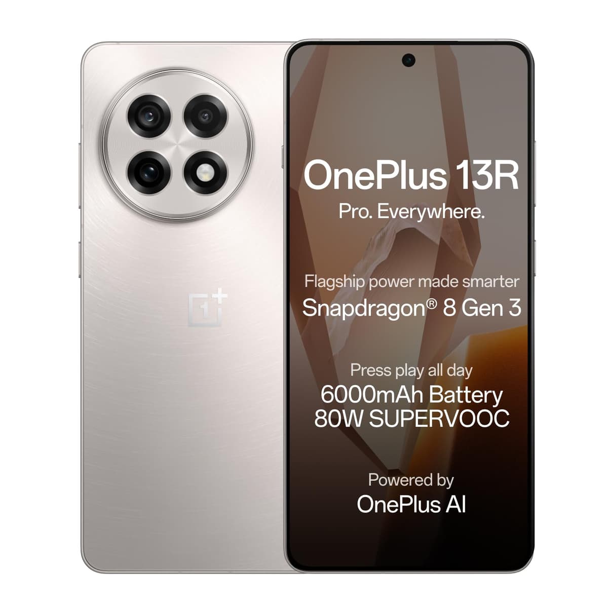 OnePlus 13R 5G Smartphone 12GB RAM 256GB Astral Trail