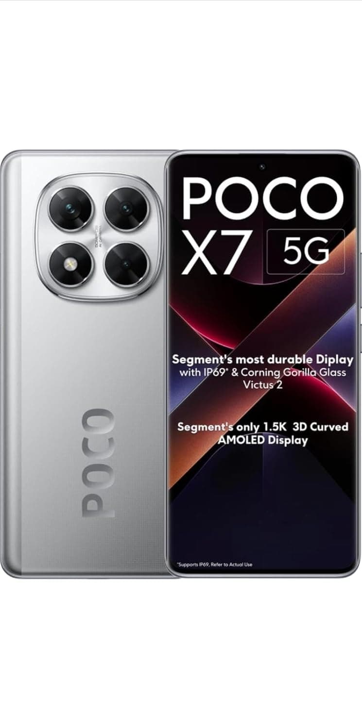 Poco X7 5G Cosmic Silver 8GB RAM 128GB