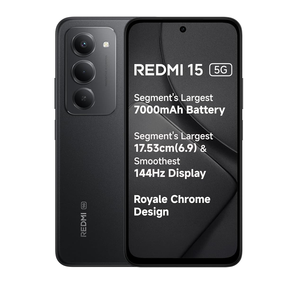 Redmi 15 5G Midnight Black 8GB 256GB