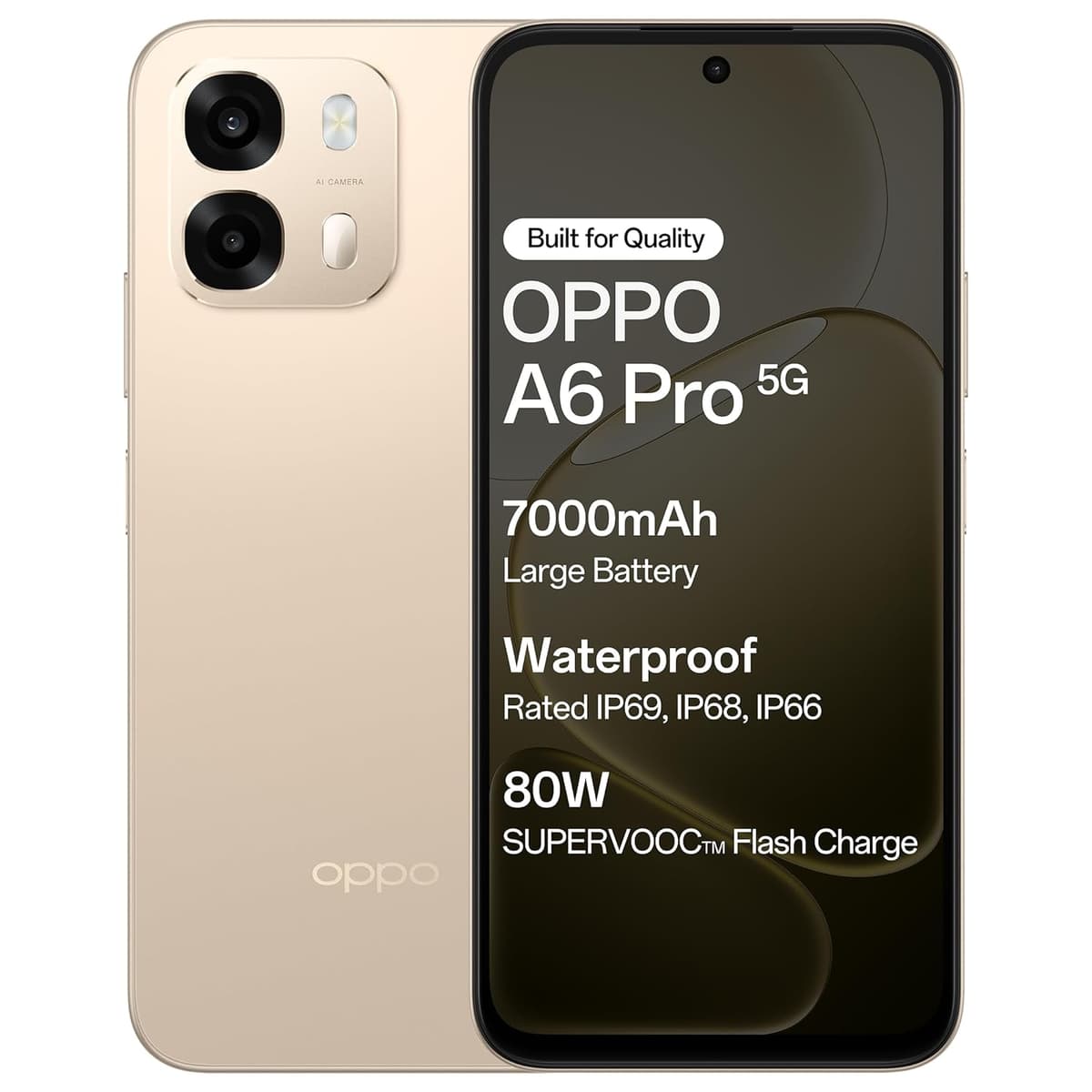 OPPO A6 Pro 5G 128GB Gold 8GB RAM