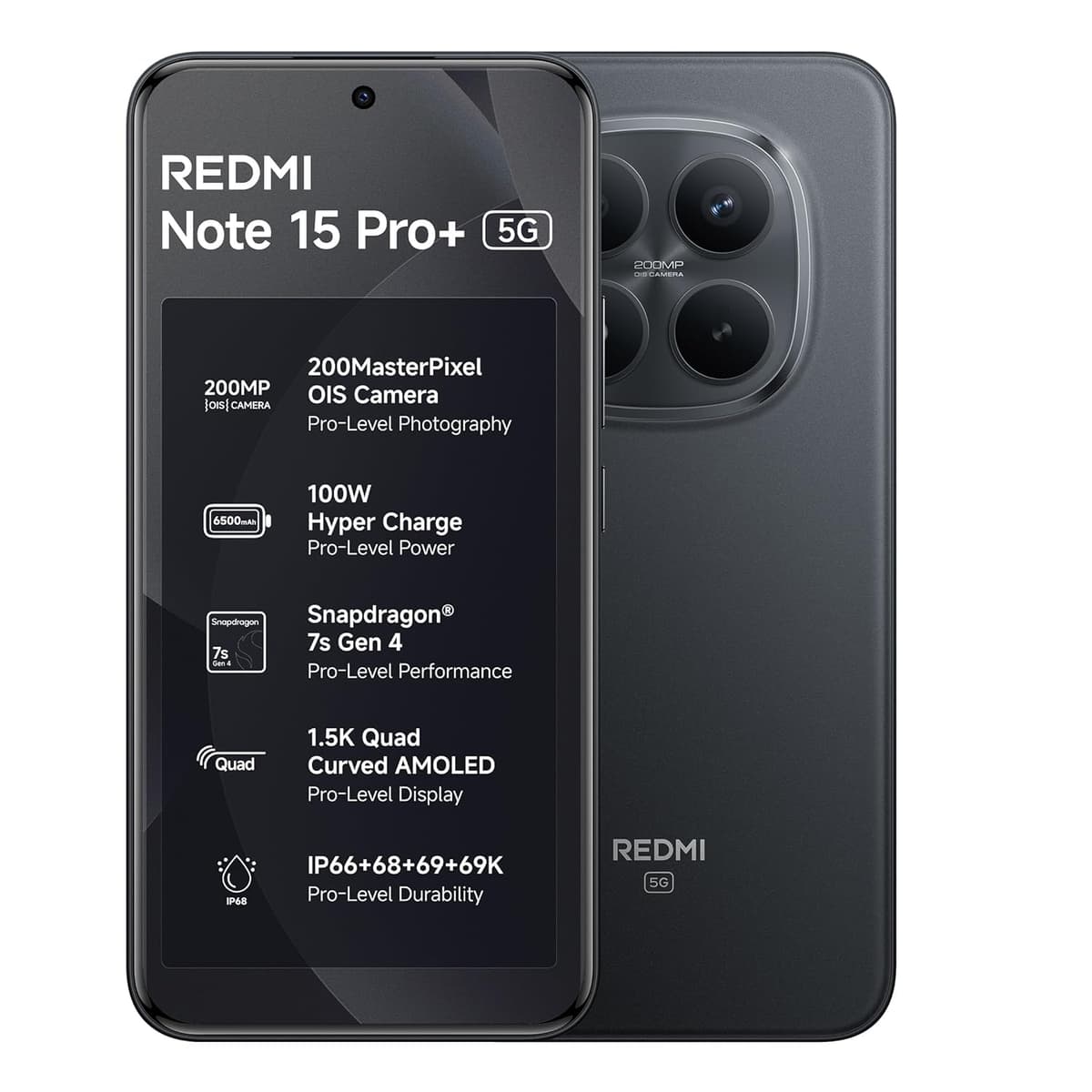 Redmi Note 15 Pro 5G 12GB 512GB Carbon Black